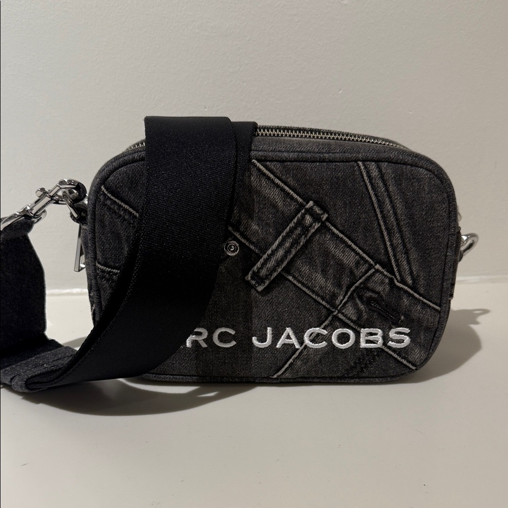Marc Jacobs Black Denim Crossbody bag
